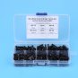 300pcs M3*6/8/12/16/20 Hex Socket Cap Screws Bolts Nuts Assortment Kit Black