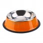 Pets Dog Cat Puppy Anti Skid Stainless Steel Travel Feeding Food Water Bowl Dish