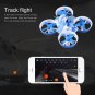 Mini RC Quadcopter With 0.3MP Camera Wifi Phone Remote Control Drone Helicopter