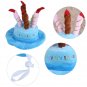Cute Dog Pet Cat Puppy Costume Happy Birthday Hat With Cake Candles Design Party