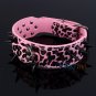 Pet Large Dog Durable Sharp Spiked Studded PU Leather PitBull Collar Size XS- L