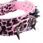 Pet Large Dog Durable Sharp Spiked Studded PU Leather PitBull Collar Size XS- L