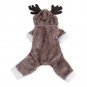 Pet Dog Puppy Christmas Jacket Coat Winter Clothes Sweater Clothing Apparel Elk