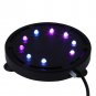 12 LED Light Lamp Air Stone Submersible Bubble for Aquarium Fish Tank Pump Decor