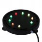 12 LED Light Lamp Air Stone Submersible Bubble for Aquarium Fish Tank Pump Decor
