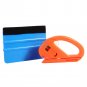 Vinyl Safety Cutter & Felt Edge Squeegee Scraper Car Wrapping Tools Professional