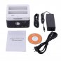 HDD Docking Station 2.5'' & 3.5'' SATA Dual USB Clone Hard Drive Card Reader HUB