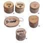 Natural Wooden Ring Box Case Storage Holder Rustic Wedding Party Decoration