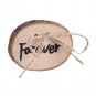 Natural Wooden Ring Box Case Storage Holder Rustic Wedding Party Decoration