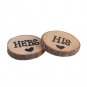 Natural Wooden Ring Box Case Storage Holder Rustic Wedding Party Decoration
