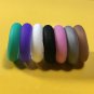 Silicone Wedding Band Engagement Ring for Unisex Electrician Police Army Jewelry