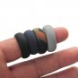 Silicone Wedding Band Engagement Ring for Unisex Electrician Police Army Jewelry