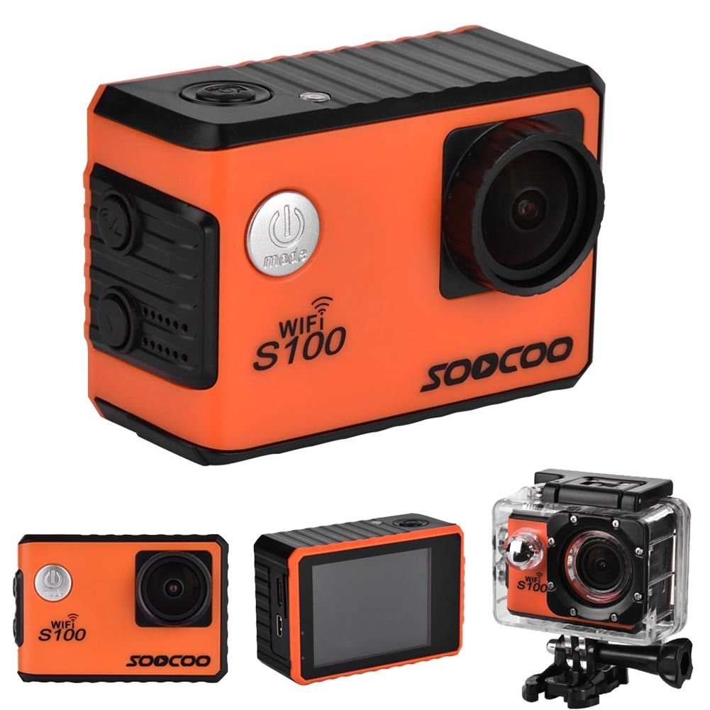 SOOCOO S100 HD 4K Wifi NTK96660 GPS Sports Camera Action Cam DV 30M Waterproof