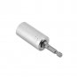 1Pc Auto Gator Grip Socket Wrench with Power Drill Adapter Silver 7-19mm Durable
