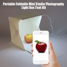 Amazing Mini Photography Studio Photo Lighting Backdrop Box with LED Light Bar