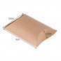 100 PCS Kraft Paper Pillow Box Wedding Favor Gift Party Candy Box w/ String coi