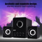 Super Bass Stereo Speaker USB Wired Combination Player Subwoofer For iPhone PC