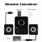 Super Bass Stereo Speaker USB Wired Combination Player Subwoofer For iPhone PC