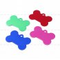 DIY Personalized Pet ID Tag Dog Cat Puppy Animal Name Tag Identity Card w/ Ring