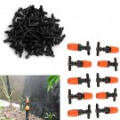 10pcs Plastic Water Misting Atomizing Sprinkler Nozzles Garden Irrigation Adjust