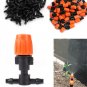 10pcs Plastic Water Misting Atomizing Sprinkler Nozzles Garden Irrigation Adjust