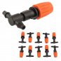 10pcs Plastic Water Misting Atomizing Sprinkler Nozzles Garden Irrigation Adjust