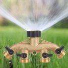 Tap Connector Splitter 4 Way 3/4" Hose Pipe Switcher Nozzle For Garden Lawns