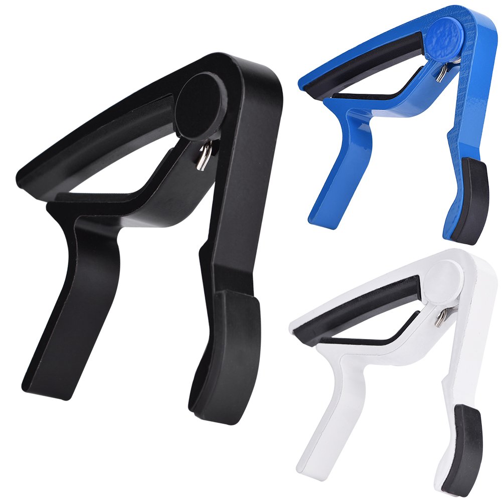 Aluminum Capo Tuner With Pick Holder For Acoustic Electric Classical Guitar