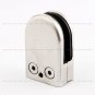 1/4pcs Stainless Steel Flat Round Holder Glass Clamp Bracket for Balustrade MALL