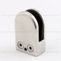 1/4pcs Stainless Steel Flat Round Holder Glass Clamp Bracket for Balustrade MALL