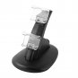 Dual Controller LED Charger Dock Station Fast Charging Stand For PlayStation PS4