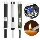Safe USB Electric Windproof BBQ Kitchen Stove Pulses Ignition Cigarette Lighter