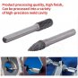 5pcs Tungsten Carbide Burr Rotary Cutter Engraving bit Set 10mm 1/4" Shank coi