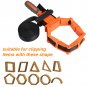 Adjustable Picture Frame Woodworking Band Strap Clamp Ratchet Corner Vise Tool