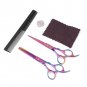 Durable Pet Grooming Scissors Set Cutting & Thinning & Curved Shears Cat Dog