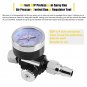 1/4Inch BSP Thread Spray Gun Air Regulator With Pressure Gauge Diaphragm Control
