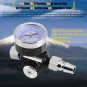 1/4Inch BSP Thread Spray Gun Air Regulator With Pressure Gauge Diaphragm Control