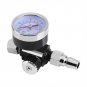 1/4Inch BSP Thread Spray Gun Air Regulator With Pressure Gauge Diaphragm Control