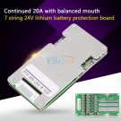 24V 20A 7S 18650 Cells Balancing Li-ion Lithium Battery BMS Protection Board chi