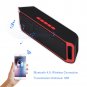 Outdoor Speaker Bluetooth Stereo Portable Wireless FM Radio For Smartphone PC