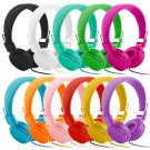 Foldable Over-Ear Stereo Headphone Earphone Headset For iPhone MP3 MP4 PC Tablet