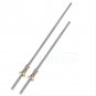 T8 Lead Screw Pitch 2mm Lead 8mm 300mm/400mm + Nut for 3D Printer CNC Machine