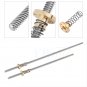 T8 Lead Screw Pitch 2mm Lead 8mm 300mm/400mm + Nut for 3D Printer CNC Machine