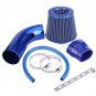 76mm 3'' Cold Air Filter Cleaner W/ Intake Pipe Clamp Tube Hose Mounting Bracket