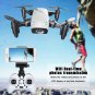 Mini 720P Camera Drone Foldable RC Quadcopter Wifi FPV Remote Control Helicopter