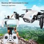 Mini 720P Camera Drone Foldable RC Quadcopter Wifi FPV Remote Control Helicopter