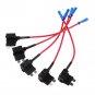 Car Add Circuit Tap Piggy Back Standard Blade Fuse Box Holder Kit ATO ATC Hot