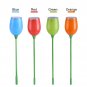 4Pcs 34 CM Solar Power LED Buried Lights Garden Path Lawn Fence Lighting Lamp