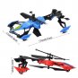 Dual Mode USB Charging RC Drone 2.4Ghz Remote Control Quadcopter Helicopter Toy