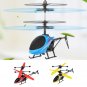 Flying Mini RC Infrared Induction Helicopter Aircraft Flashing Light Portable